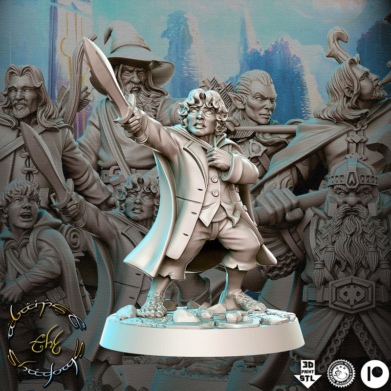 Frod | Against the Shadows | Fantasy Miniature | RN Estudio TabletopXtra