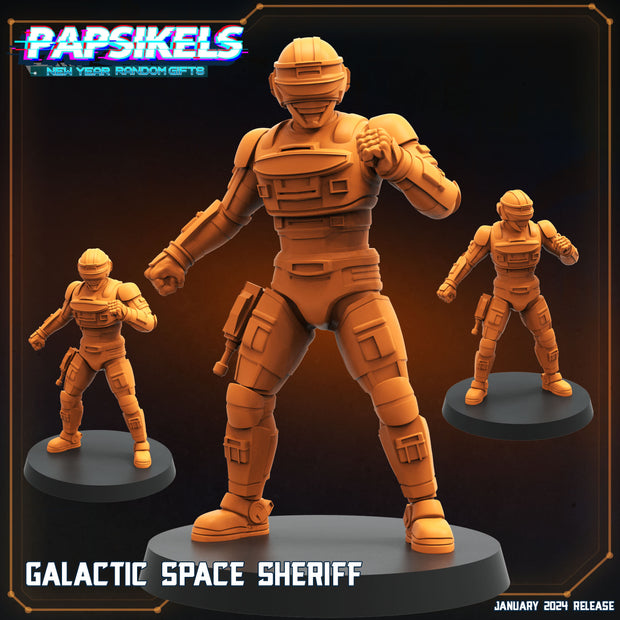 Galactic Space Sheriff | Specials | Sci-Fi Miniature | Papsikels