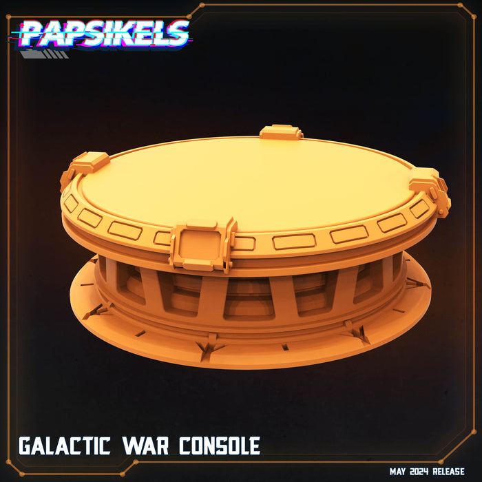 Galactic War Console | Democracy Troopers Bugs and Bots | Sci-Fi Miniature | Papsikels