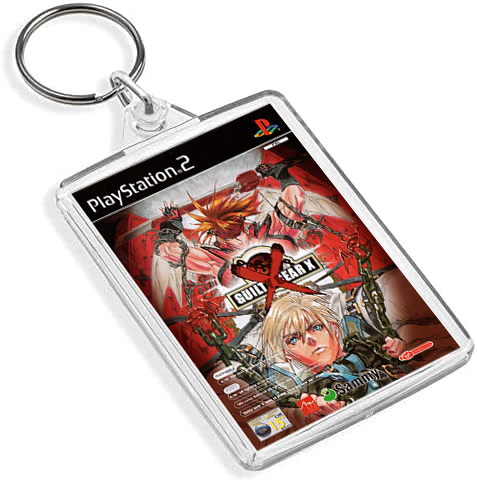 Retro Gaming Box Art Keyring - Gen VI P2 Console Style (Titles A-G)