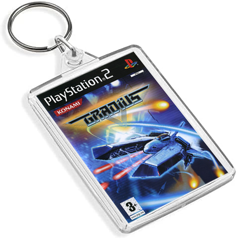 Retro Gaming Box Art Keyring - Gen VI P2 Console Style (Titles A-G)