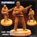 Gang Member Miniatures | Corpo Cops | Sci-Fi Miniature | Papsikels TabletopXtra