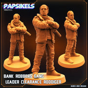Gang Member Miniatures | Corpo Cops | Sci-Fi Miniature | Papsikels TabletopXtra