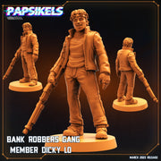 Gang Member Miniatures | Corpo Cops | Sci-Fi Miniature | Papsikels TabletopXtra