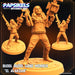 Gang Member Miniatures | Skull Hunters III The Bone Clan | Sci-Fi Miniature | Papsikels TabletopXtra
