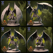 Gargoyle Miniatures | Temple of Time | Fantasy Tabletop Miniature | Mammoth Factory TabletopXtra