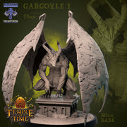 Gargoyle Miniatures | Temple of Time | Fantasy Tabletop Miniature | Mammoth Factory TabletopXtra
