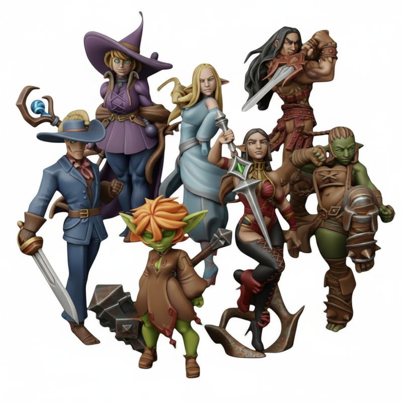 Adventurer Miniatures | Twin Goddess Miniatures | July '25