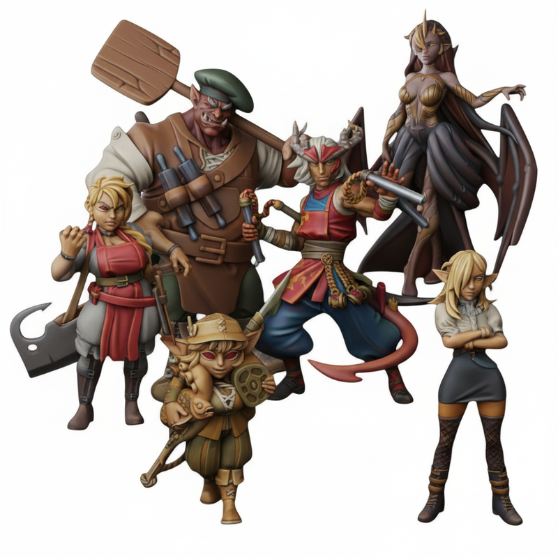 Adventurer Miniatures | Twin Goddess Miniatures | August '25