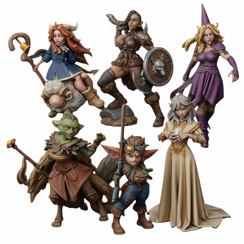 Adventurer Miniatures | Twin Goddess Miniatures | November '24