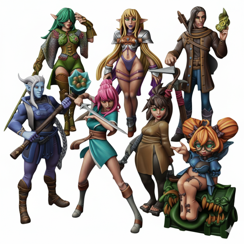 Adventurer Miniatures | Twin Goddess Miniatures | September '25