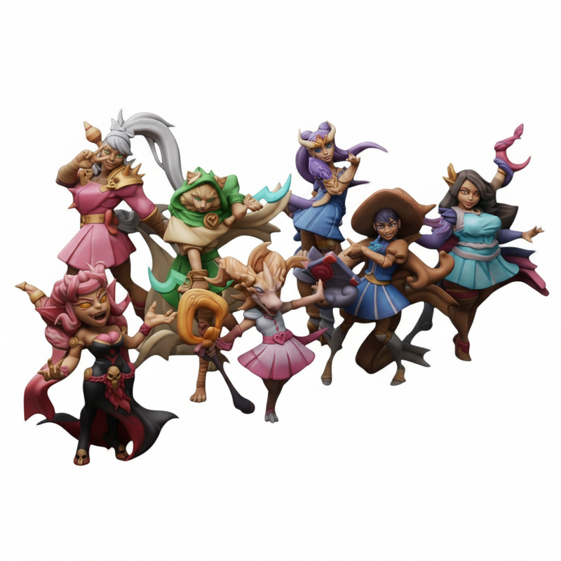 Magical Girl Miniatures | Twin Goddess Miniatures