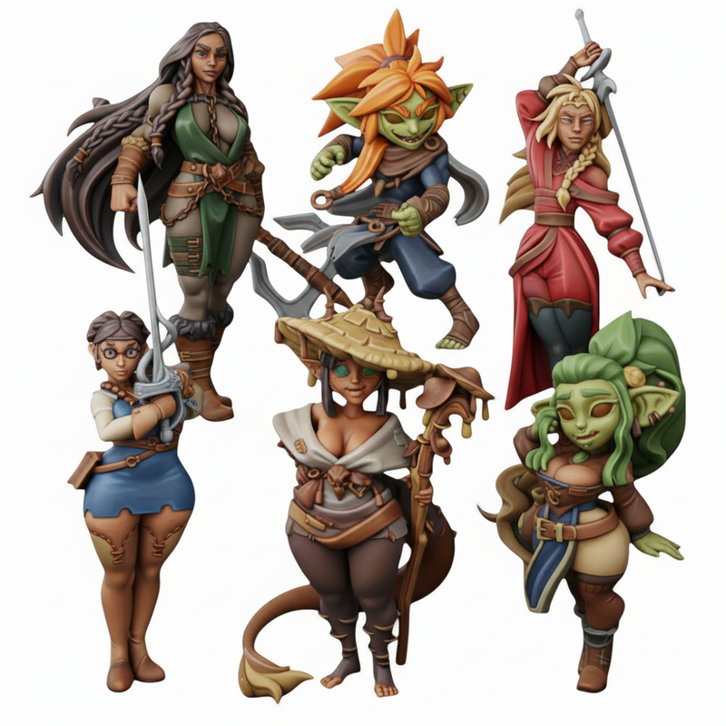Adventurer Miniatures | Twin Goddess Miniatures | May '25