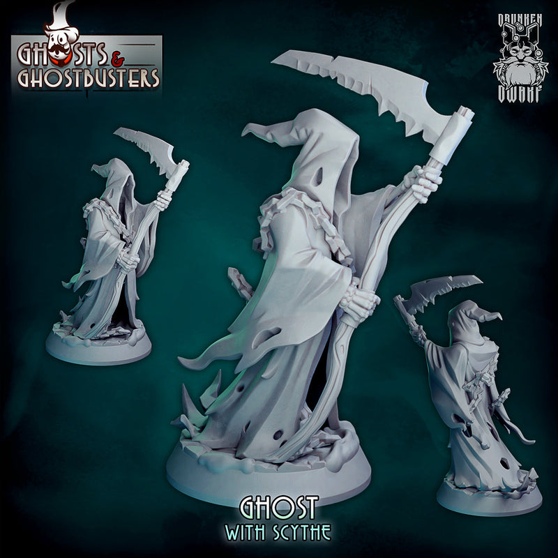 Ghosts & Ghostbusters Miniatures (Full Set) | Fantasy Miniature | Drunken Dwarf TabletopXtra