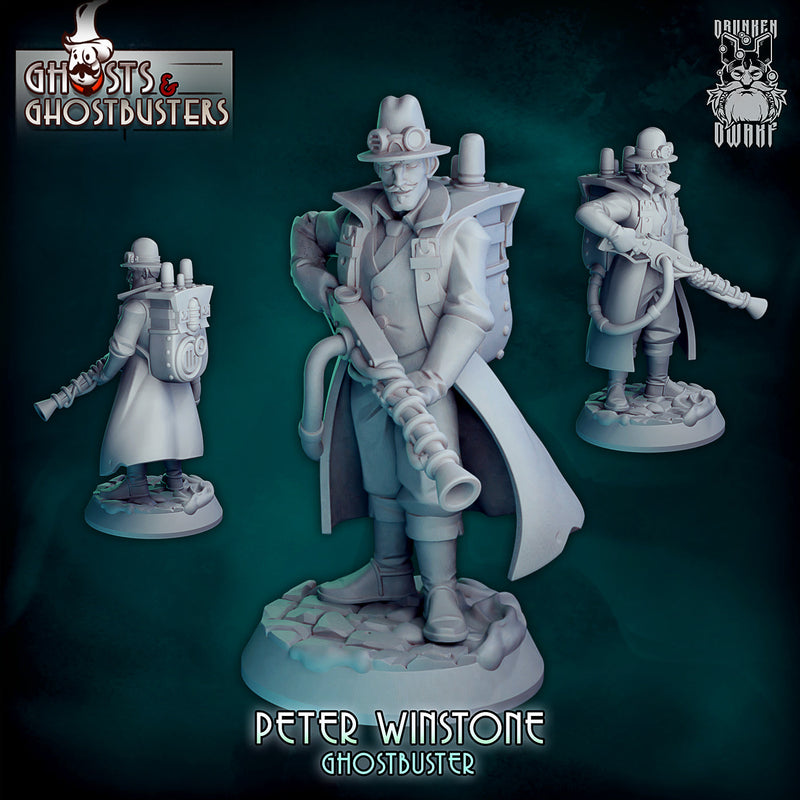 Ghosts & Ghostbusters Miniatures (Full Set) | Fantasy Miniature | Drunken Dwarf TabletopXtra