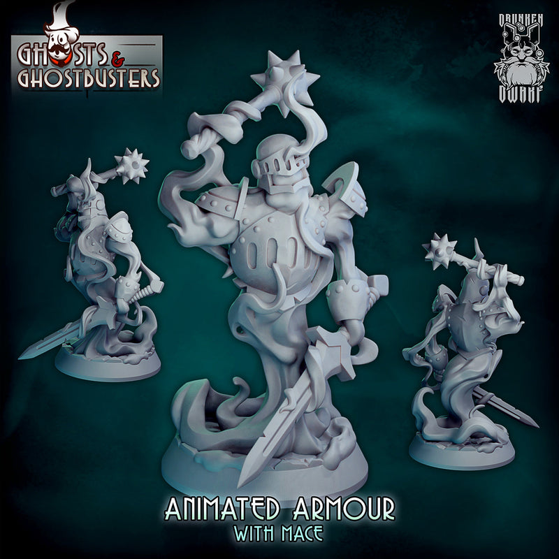 Ghosts & Ghostbusters Miniatures (Full Set) | Fantasy Miniature | Drunken Dwarf TabletopXtra