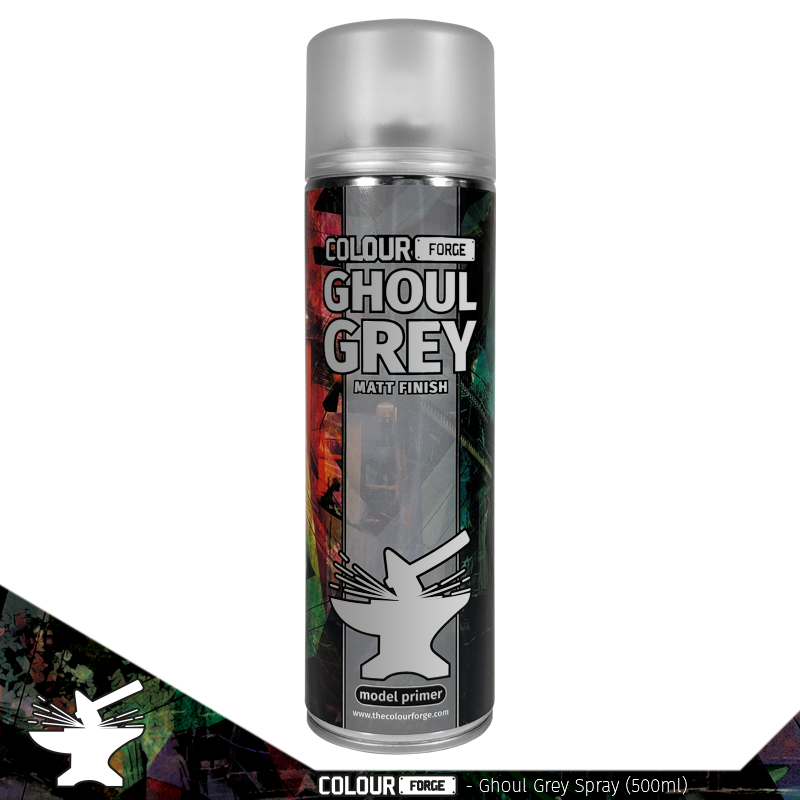 Ghoul Grey | Colour Forge | Matt Spray Primer TabletopXtra