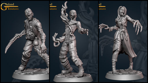 Ghoul Miniatures | February Adventurer | Fantasy Miniature | Galaad Miniatures TabletopXtra