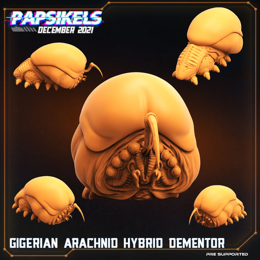Gigerian Arachnid Hybrid Dementor | Dropship Troopers | Sci-Fi Miniature | Papsikels TabletopXtra