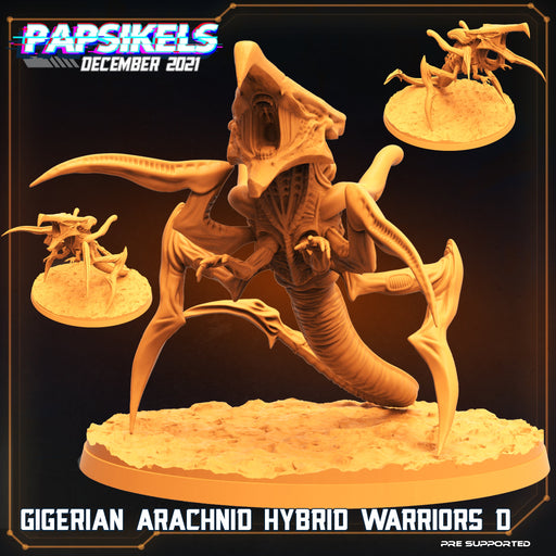 Gigerian Arachnid Hybrid Warrior D | Dropship Troopers | Sci-Fi Miniature | Papsikels TabletopXtra