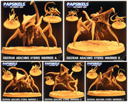 Gigerian Arachnid Hybrid Warrior Miniatures | Dropship Troopers | Sci-Fi Miniature | Papsikels TabletopXtra
