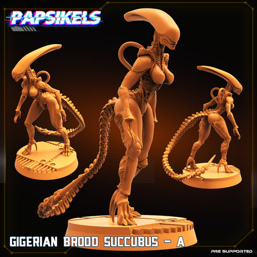 Gigerian Brood Succubus A | Sci-Fi Specials | Sci-Fi Miniature | Papsikels TabletopXtra