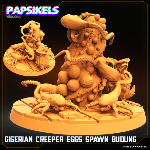 Gigerian Creeper Eggs Spawn Budling | Sci-Fi Specials | Sci-Fi Miniature | Papsikels TabletopXtra