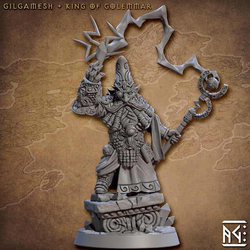 Gilgamesh | Gnomes of Golemmar | Fantasy D&D Miniature | Artisan Guild TabletopXtra