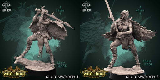 Gladewarden Miniatures | Wild Hunt | Fantasy Miniature | Mammoth Factory TabletopXtra