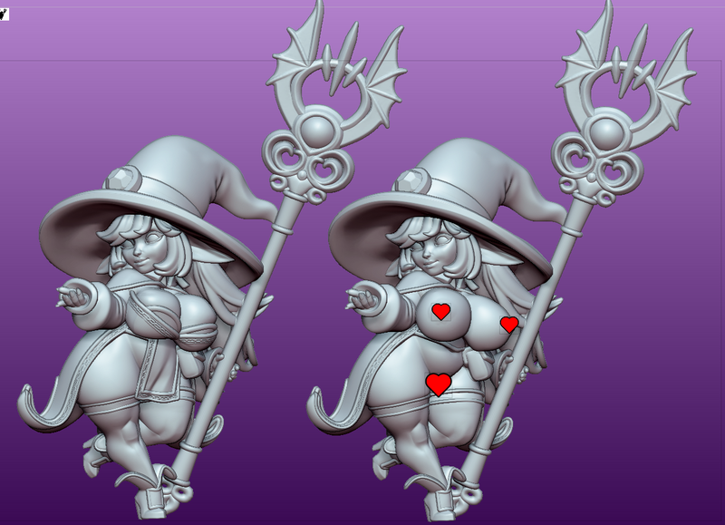 Goblin Mage Glimra | Fantasy Pin-Up | Gaz Minis