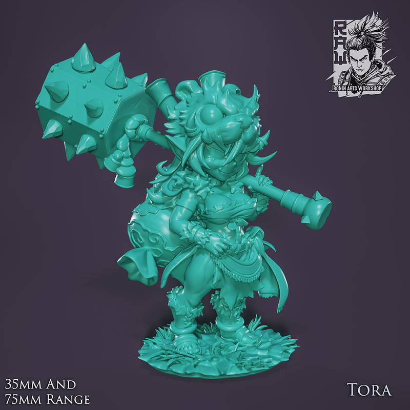 Goblin Barbarian Tora | Team Gobettes | Ronin Arts Workshop