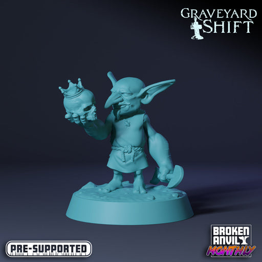 Goblin 8 | Graveyard Shift | Tabletop RPG Miniature TabletopXtra