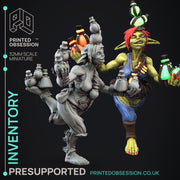 Goblin Brewers Miniatures (Full Set) | Fantasy Miniature | Printed Obsession TabletopXtra