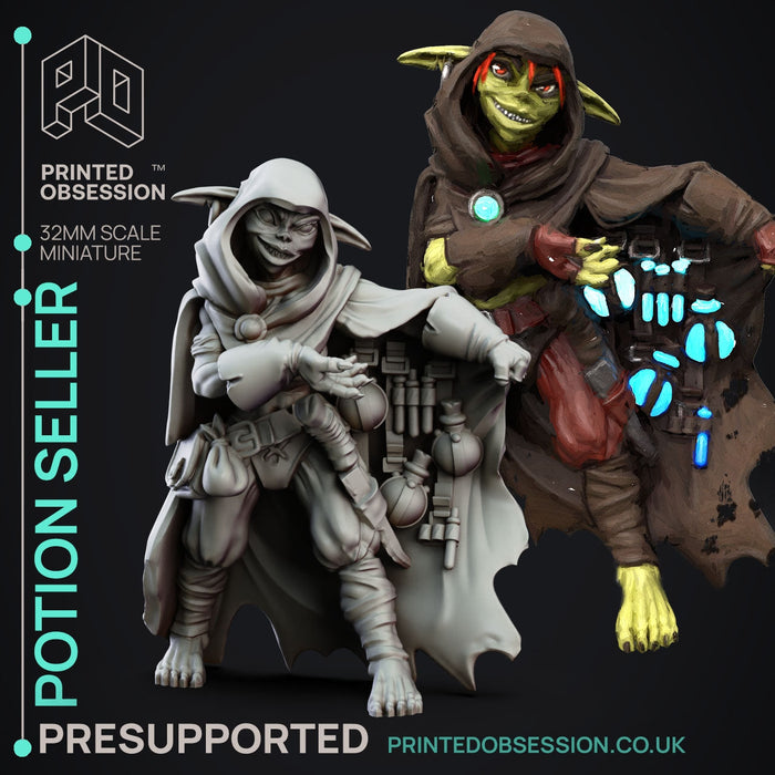 Goblin Brewers Miniatures (Full Set) | Fantasy Miniature | Printed Obsession TabletopXtra