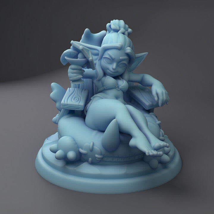 Goblin Pool Lounger | Beach Week | Fantasy Miniature | Twin Goddess Miniatures TabletopXtra