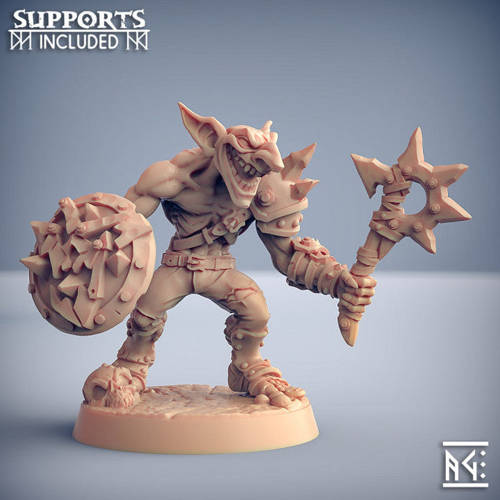 Goblin Troop Miniatures | Sparksoot Goblins | Fantasy D&D Miniature | Artisan Guild TabletopXtra