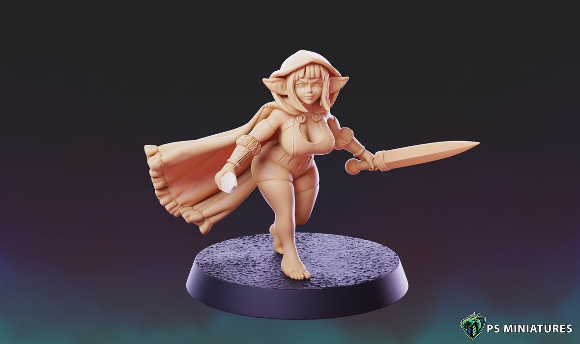 Goblin Adventurer Miniatures (Skimpy) (Full Set) | Fantasy Miniature | PS Miniatures