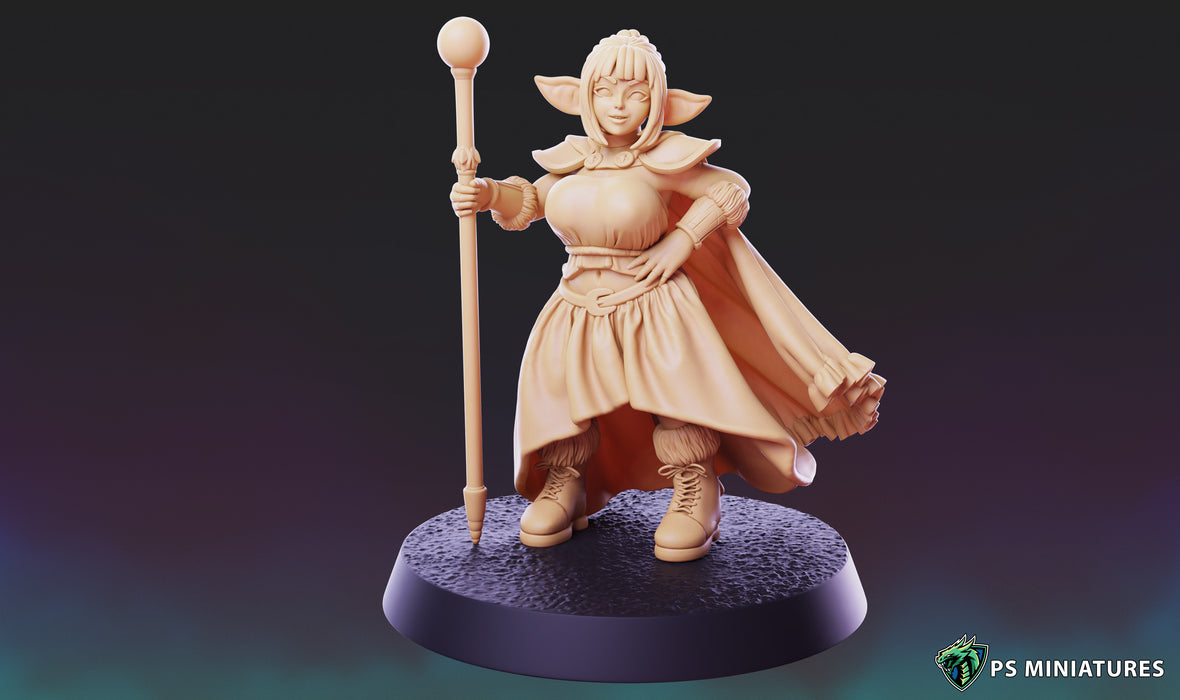 Goblin Girl A1 | Goblin Adventurers | Fantasy Miniature | PS Miniatures