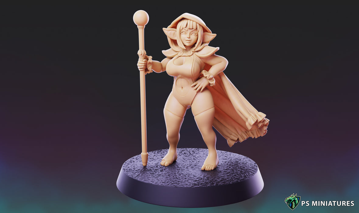 Goblin Girl A2 | Goblin Adventurers | Fantasy Miniature | PS Miniatures