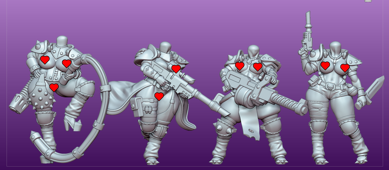 Goblin Junker Squad A Miniatures | Fantasy Pin-Up | Gaz Minis