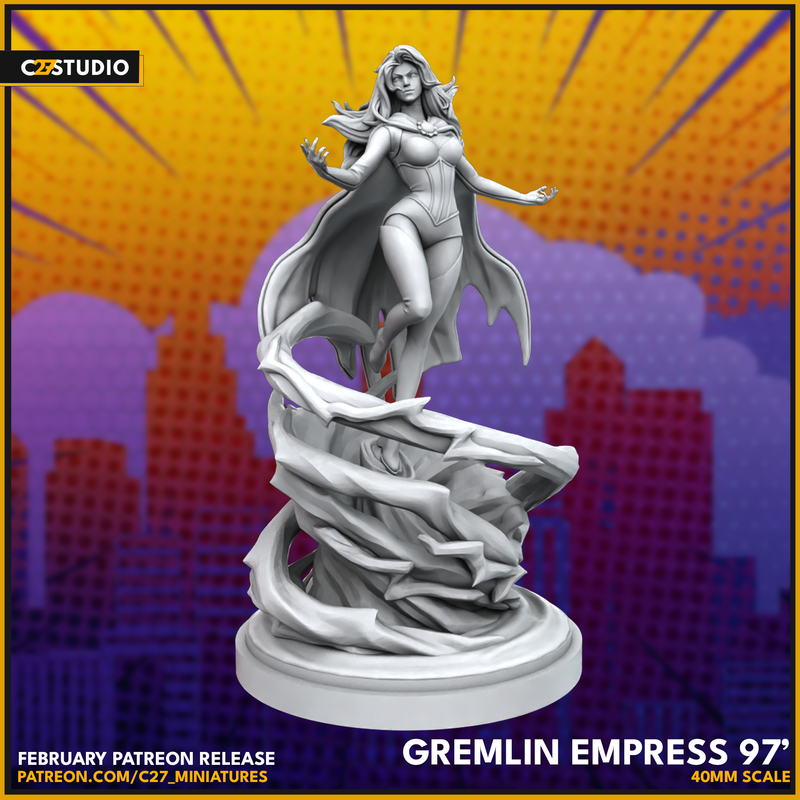 Gremlin Empress '97 | Heroes | Sci-Fi Miniature | C27 Studio