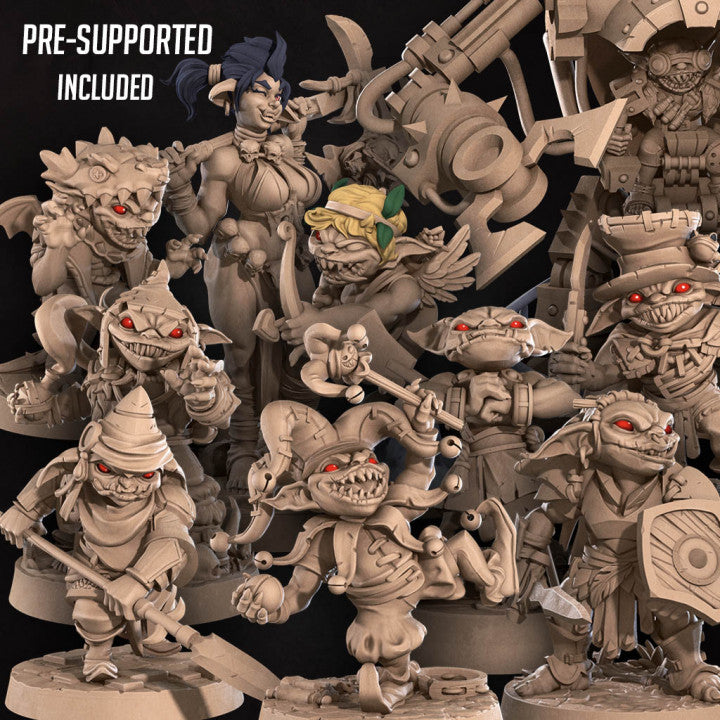 Goblins Vol 2 Miniatures (Full Set) | Fantasy Miniature | Bite the Bullet TabletopXtra