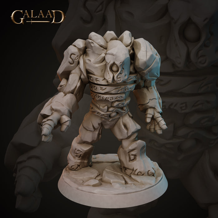 Golem A | Driders, Harpys and Golems | Fantasy Miniature | Galaad Miniatures