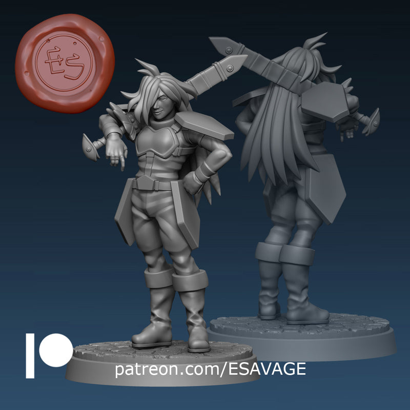 Gou | Fantasy Miniature | Ethan Savage Studios