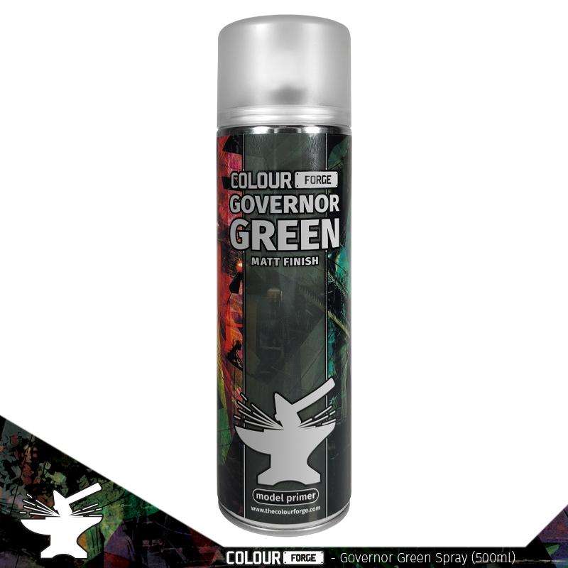 Governor Green | Colour Forge | Matt Spray Primer TabletopXtra