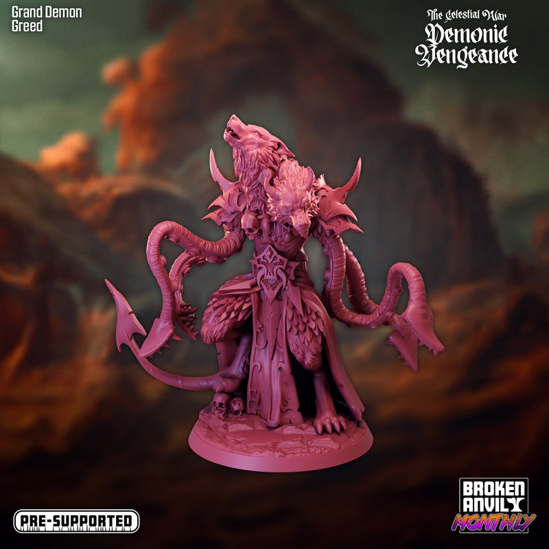 Grand Demons Miniatures | The Celestial War Demonic Vengence | Tabletop RPG Miniature TabletopXtra