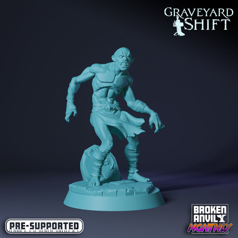 Graveyard Shift Miniatures (Full Set) | Tabletop RPG Miniature TabletopXtra
