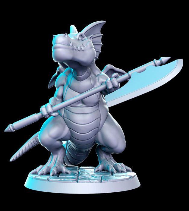 Green Dragon | Classic JRPG Vol 24 | Fantasy Miniature | RN Estudio