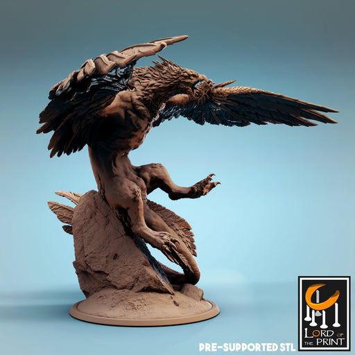 Griphon Male | The Wyvern Swarm | Fantasy Miniature | Rescale Miniatures TabletopXtra