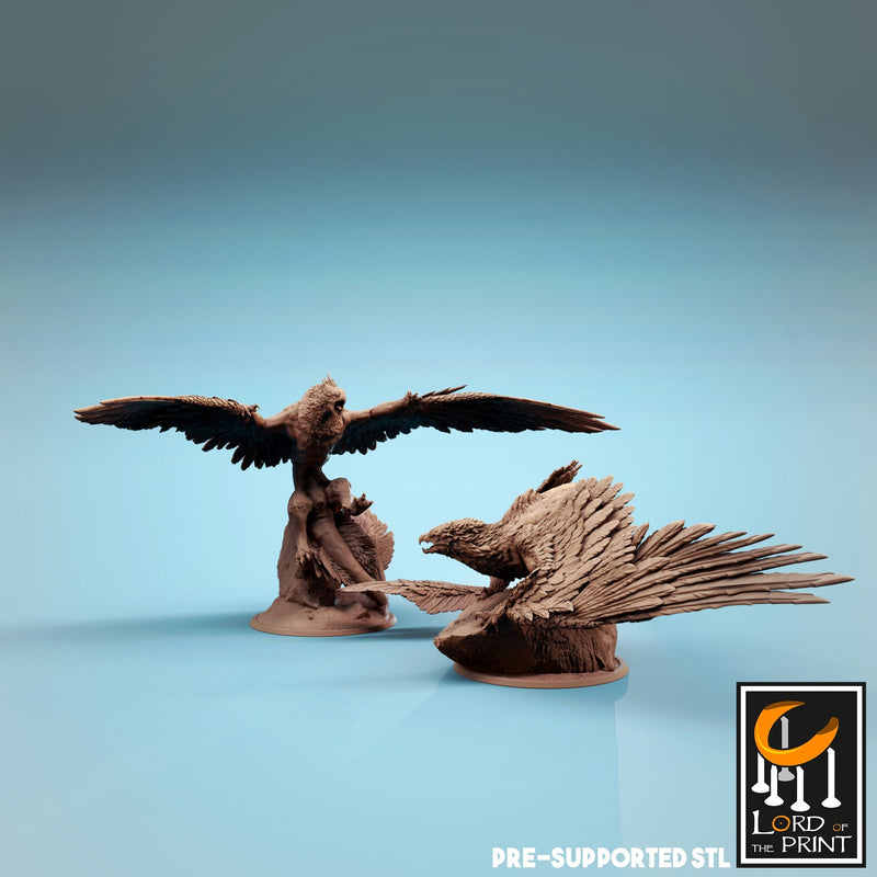 Griphon Miniatures | The Wyvern Swarm | Fantasy Miniature | Rescale Miniatures TabletopXtra
